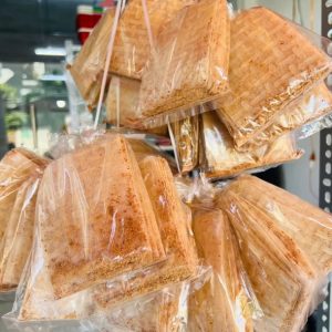 Bánh tráng muối nhuyễn xì ke
