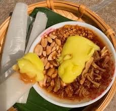 bánh tráng chấm 